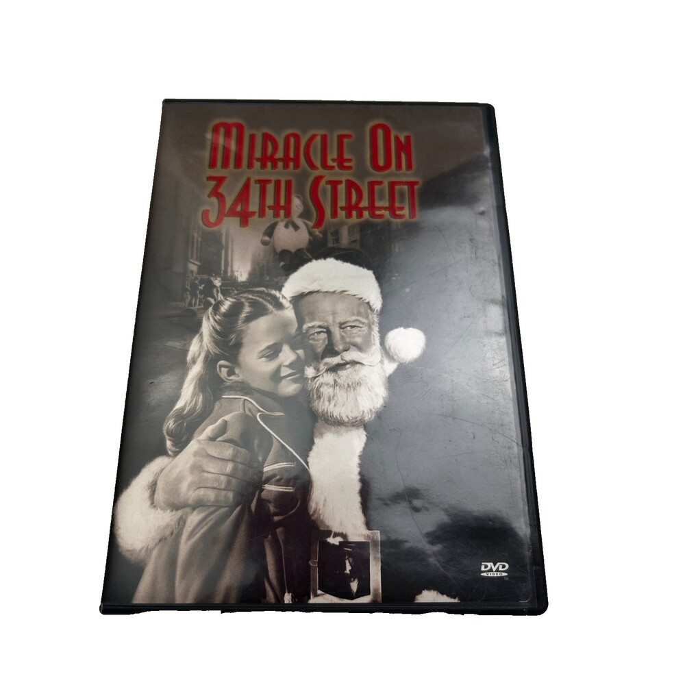Miracle on 34th Street 1947 DVD Black & White Classic Christmas Movie